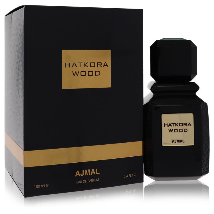 Hatkora Wood Eau De Parfum Spray (Unisex) By Ajmal (Men) - Rochan Shop