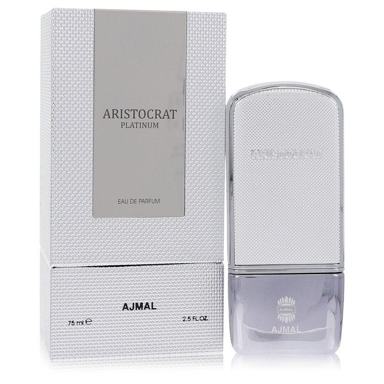 Ajmal Aristocrat Platinum Eau De Parfum Spray By Ajmal (Men) - Rochan Shop