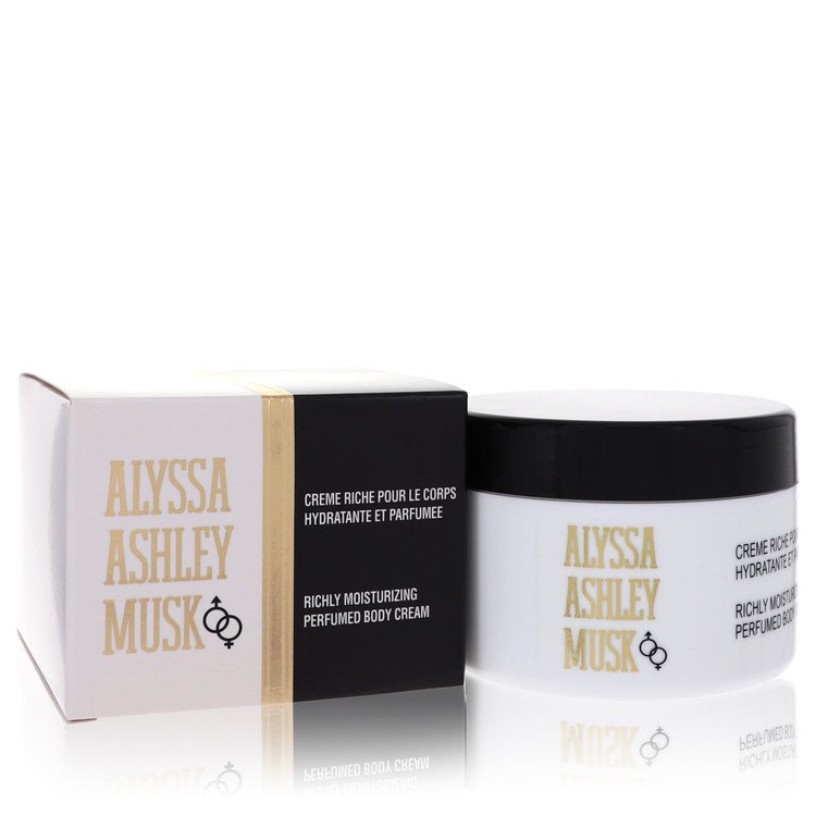 Alyssa Ashley Musk Body Cream By Houbigant (Women) - Rochan Shop