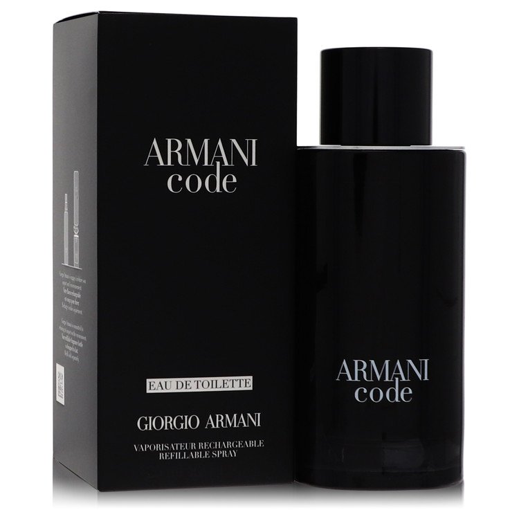 Armani Code Eau De Toilette Spray Refillable By Giorgio Armani (Men) - Rochan Shop