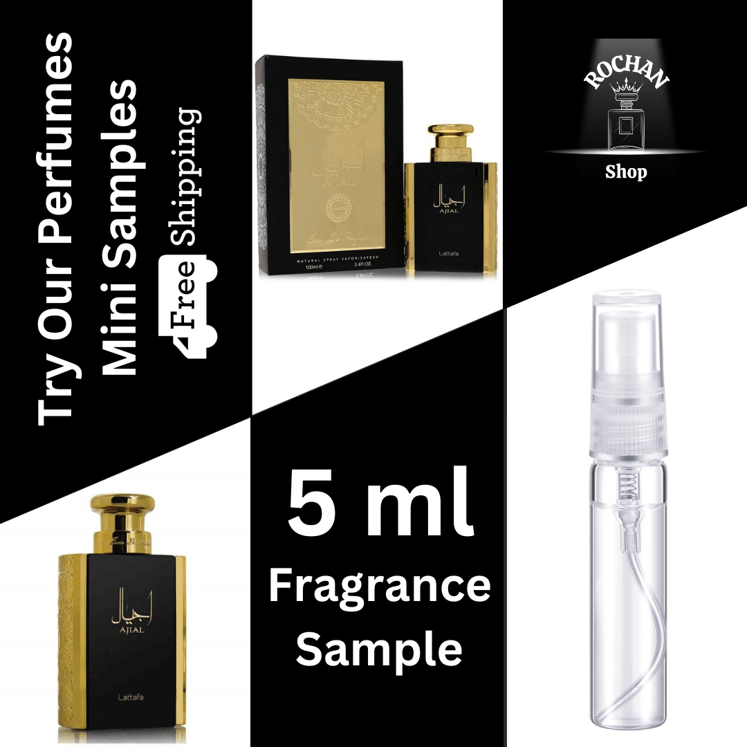 Ajial By Lattafa Eau De Parfum Spray 5 ml Sample (Men) - Rochan Shop