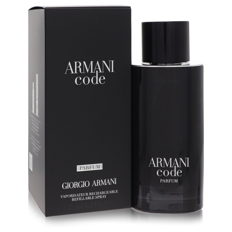 Armani Code By Giorgio Armani Parfum Spray Relillable 4.2 Oz (Men)