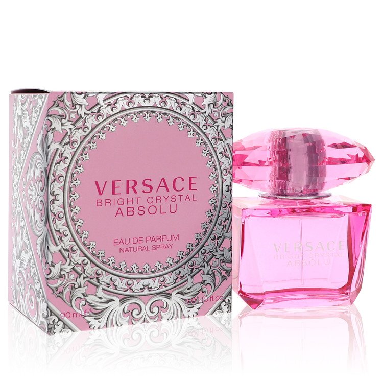 Bright Crystal Absolu Eau De Parfum Spray By Versace (Women) - Rochan Shop