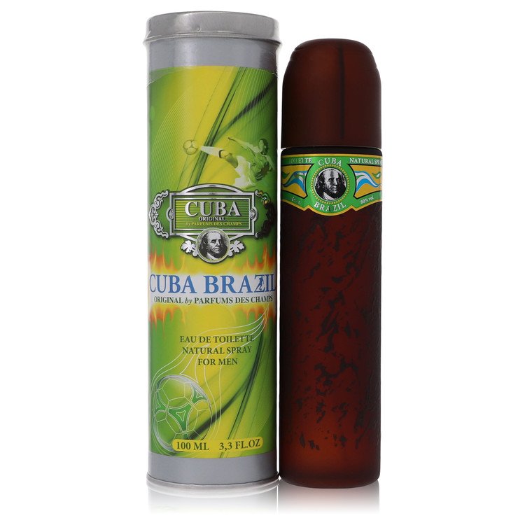 Cuba Brazil Eau De Toilette Spray By Fragluxe (Men) - Rochan Shop