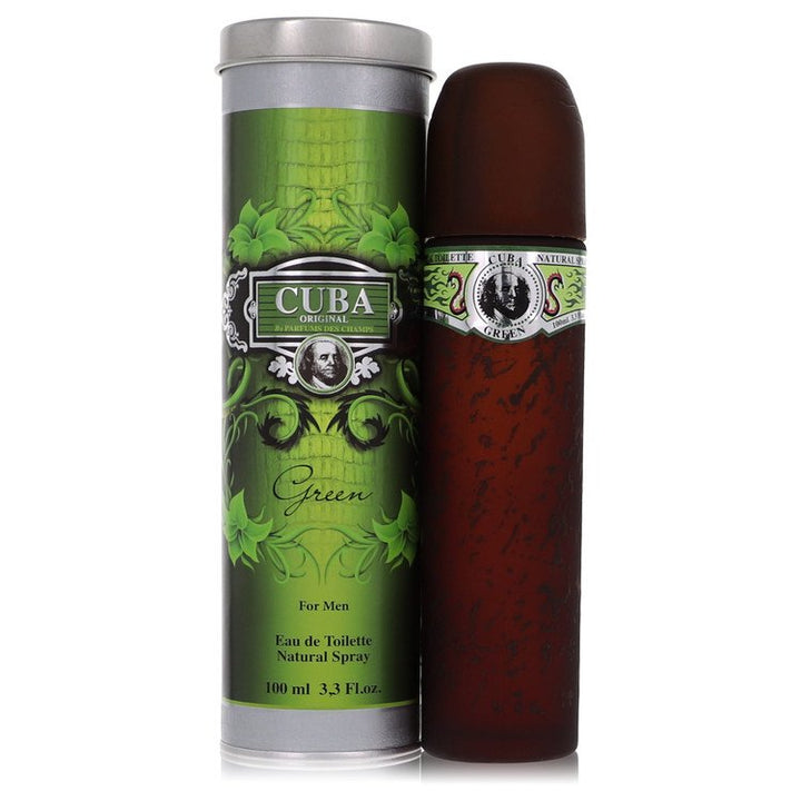 Cuba Green Eau De Toilette Spray By Fragluxe (Men) - Rochan Shop