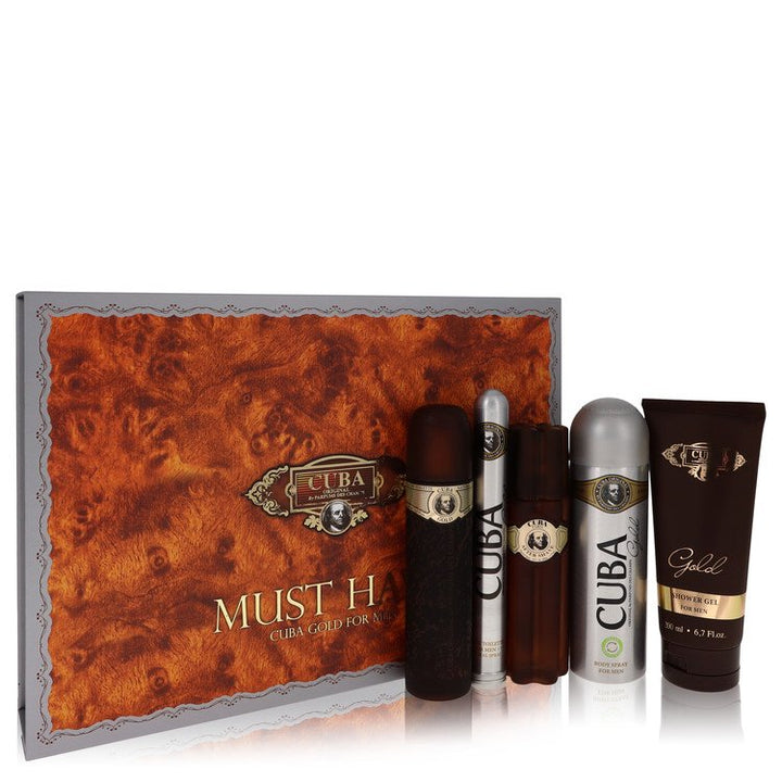 Cuba Gold Gift Set By Fragluxe (Men) - Rochan Shop