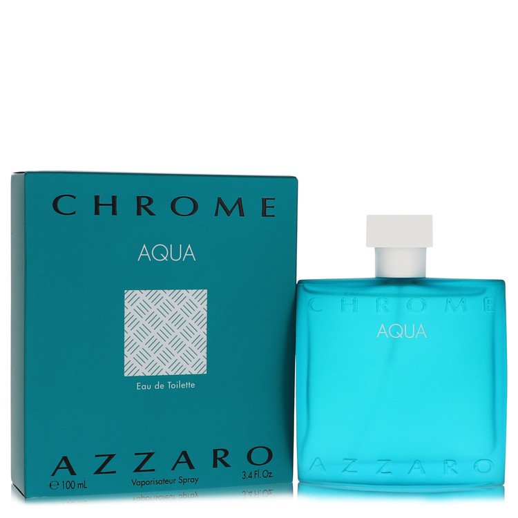 Chrome Aqua Eau De Toilette Spray By Azzaro (Men) - Rochan Shop