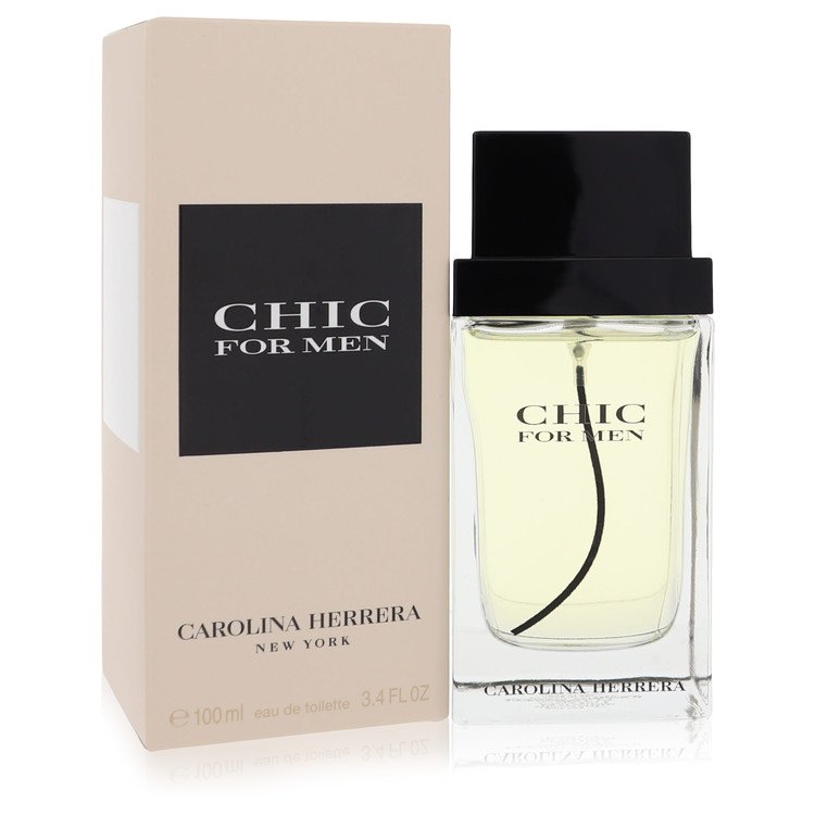 Chic Eau De Toilette Spray By Carolina Herrera (Men) - Rochan Shop