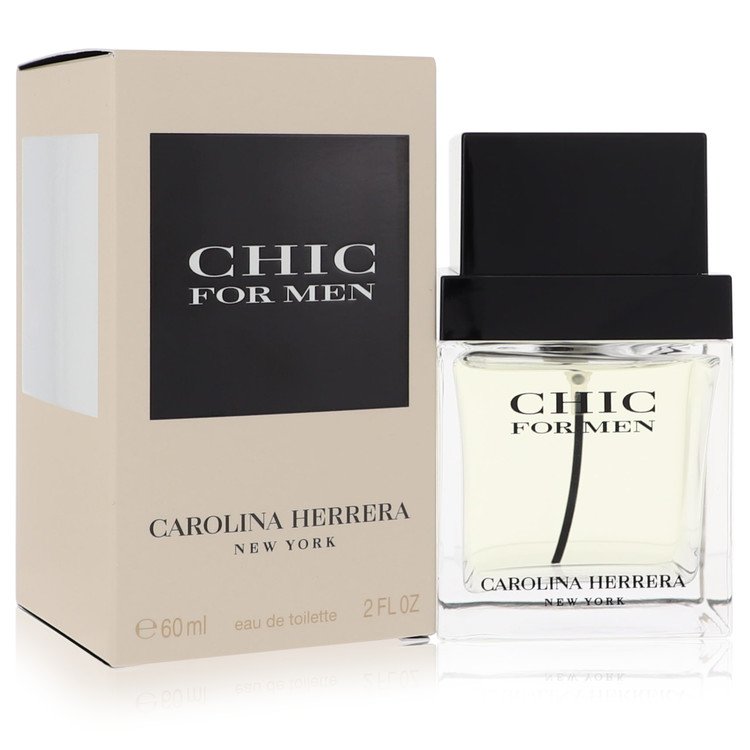 Chic Eau De Toilette Spray By Carolina Herrera (Men) - Rochan Shop