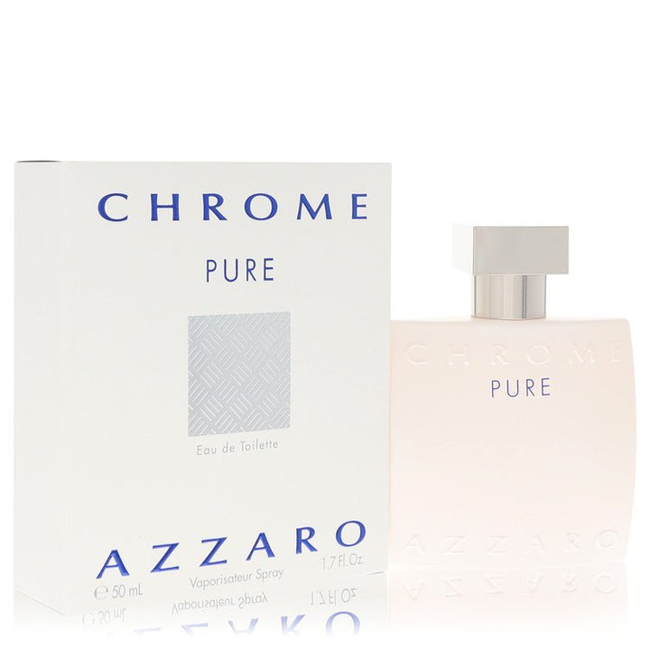 Chrome Pure Eau De Toilette Spray By Azzaro (Men) - Rochan Shop