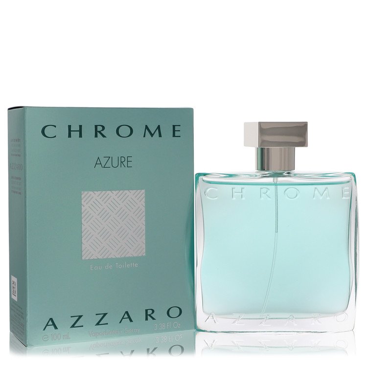 Chrome Azure Eau De Toilette Spray By Azzaro (Men) - Rochan Shop