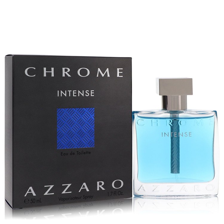 Chrome Intense Eau De Toilette Spray By Azzaro (Men)