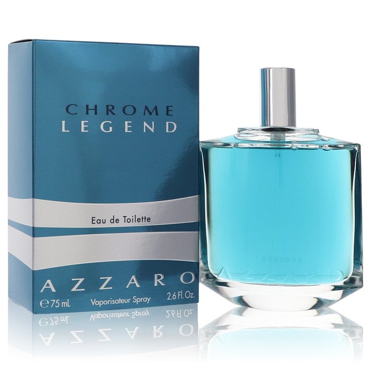 Chrome Legend Eau De Toilette Spray By Azzaro (Men) - Rochan Shop