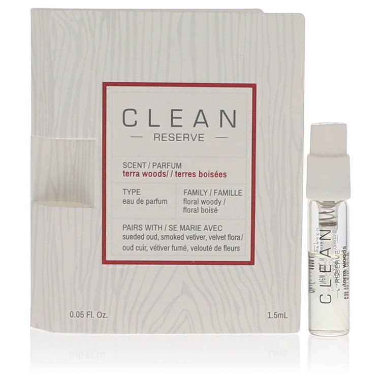 Clean Terra Woods Reserve Blend Vial (Sample) By Clean (Women) - Rochan Shop