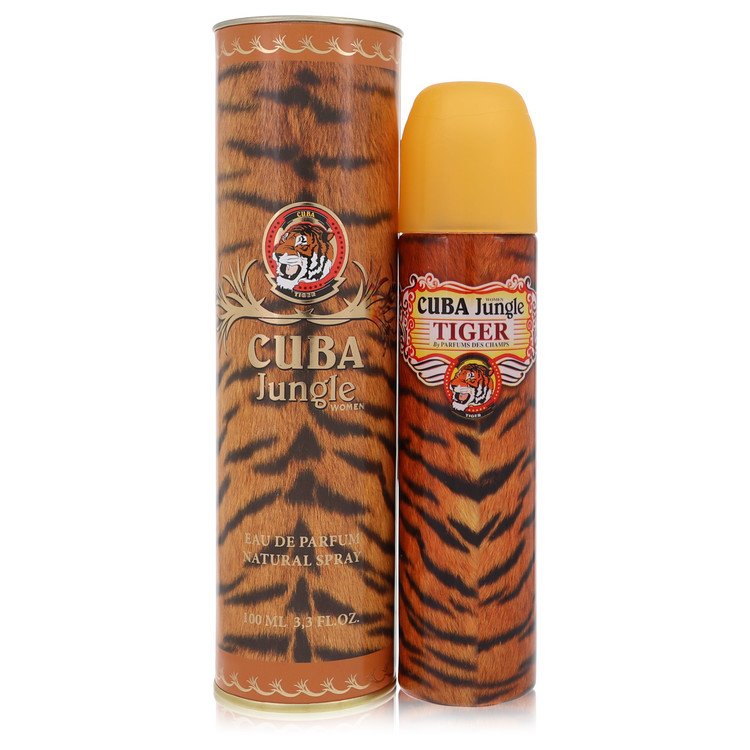 Cuba Jungle Tiger Eau De Parfum Spray By Fragluxe (Women) - Rochan Shop