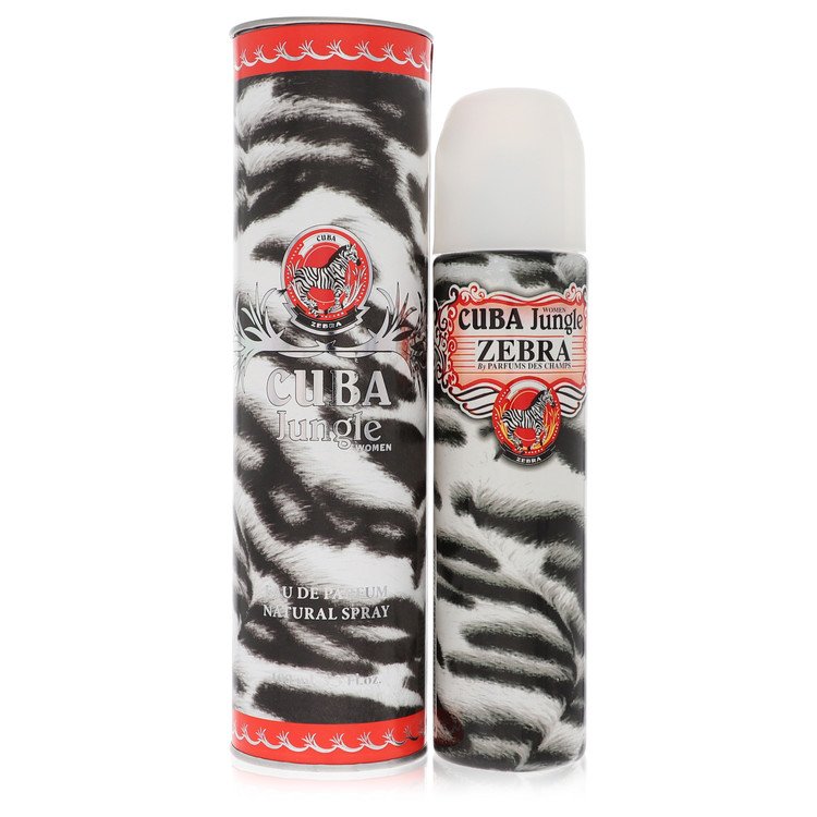 Cuba Jungle Zebra Eau De Parfum Spray By Fragluxe (Women) - Rochan Shop