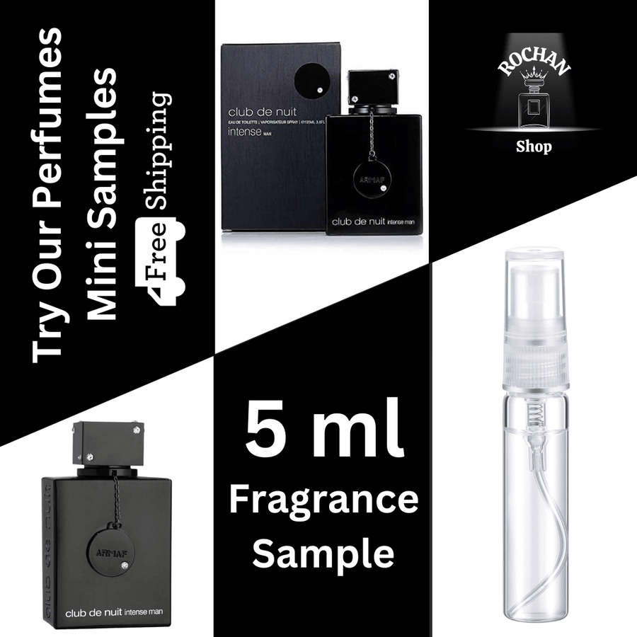 Club De Nuit Intense Man By Armaf Eau De Toilette Spray 5 ml Sample (Men) - Rochan Shop