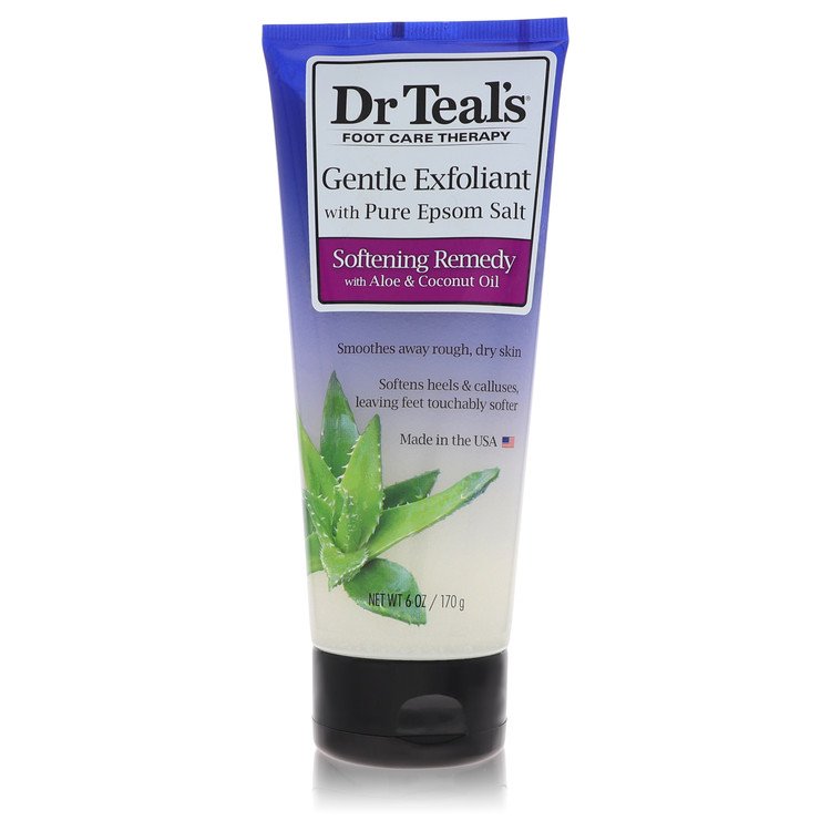 Dr Teal's Gentle Exfoliant With Pure Epson Salt Gentle Exfoliant With Pure Epsom Salt Softening Remedy With Aloe & Coconut Oil (Unisex) By Dr Teal's (Women) - Rochan Shop