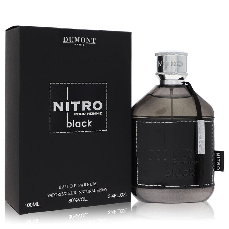 Dumont Nitro Black Eau De Parfum Spray By Dumont Paris (Men) - Rochan Shop