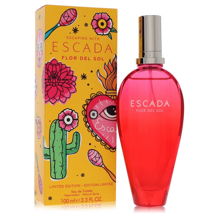 Escada Flor Del Sol Eau De Toilette Spray (Limited Edition) By Escada (Women) - Rochan Shop