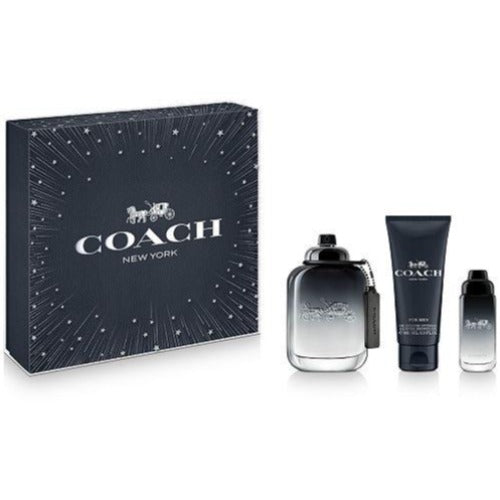 Coach Man 3 Piece Gift Set Coach Men's Gift Sets