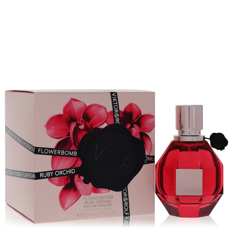 Flowerbomb Ruby Orchid Eau De Parfum Spray By Viktor & Rolf (Women) - Rochan Shop