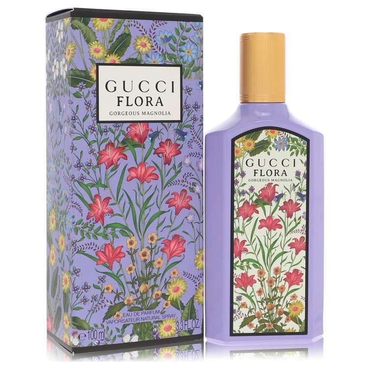 Flora Gorgeous Magnolia Eau De Parfum Spray By Gucci (Women) - Rochan Shop