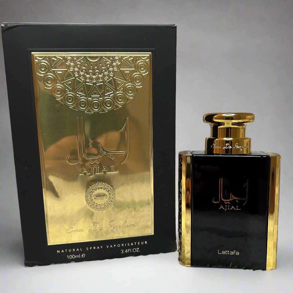 Ajial By Lattafa Eau De Parfum Spray (Men) - Rochan Shop