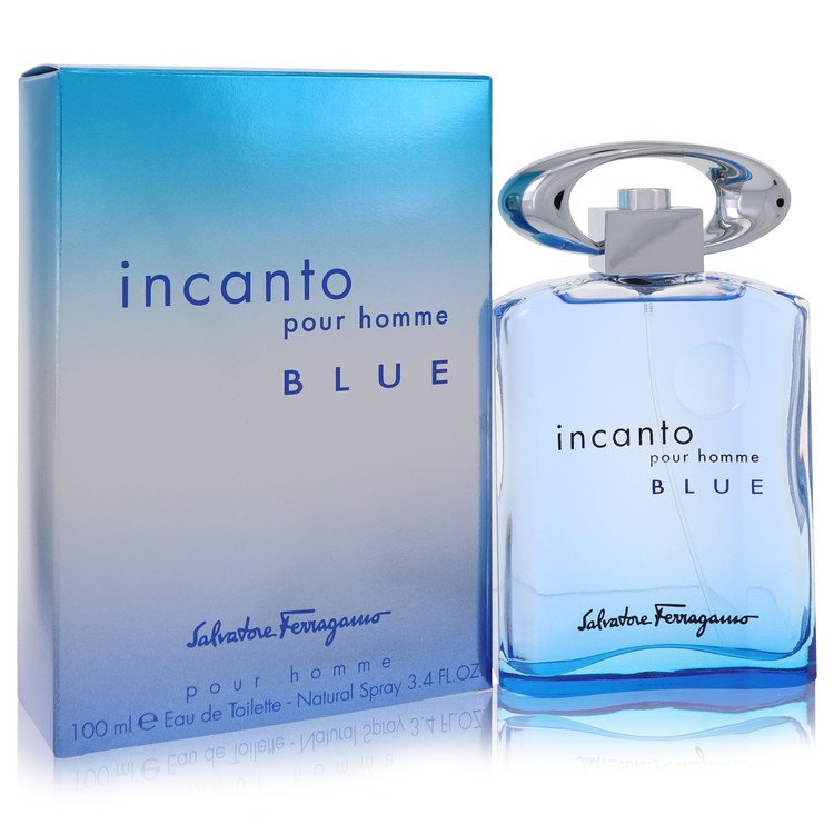 Incanto Blue Eau De Toilette Spray By Salvatore Ferragamo (Men) - Rochan Shop