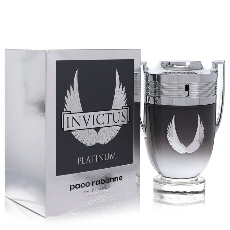 Invictus Platinum Eau De Parfum Spray By Paco Rabanne (Men) - Rochan Shop