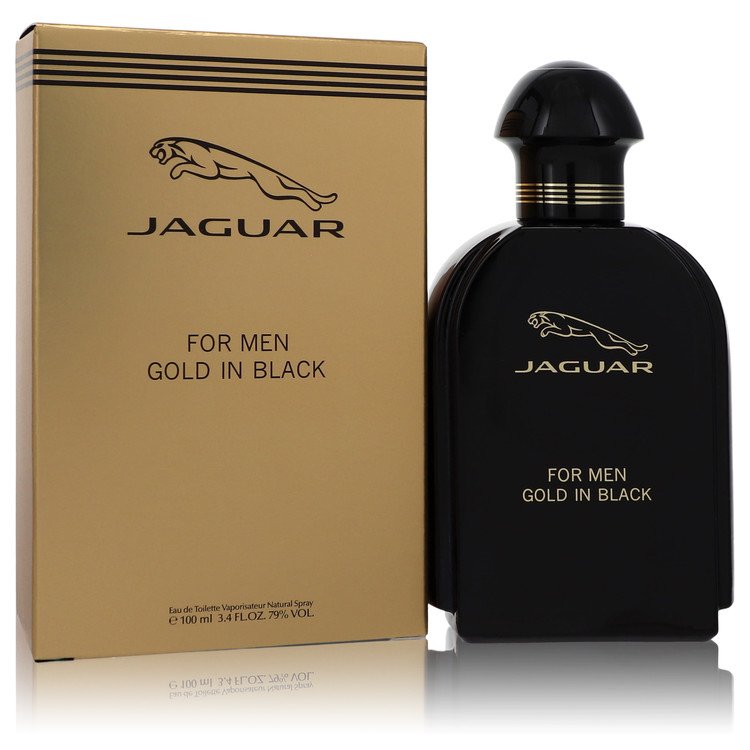 Jaguar Gold In Black Eau De Toilette Spray By Jaguar (Men) - Rochan Shop