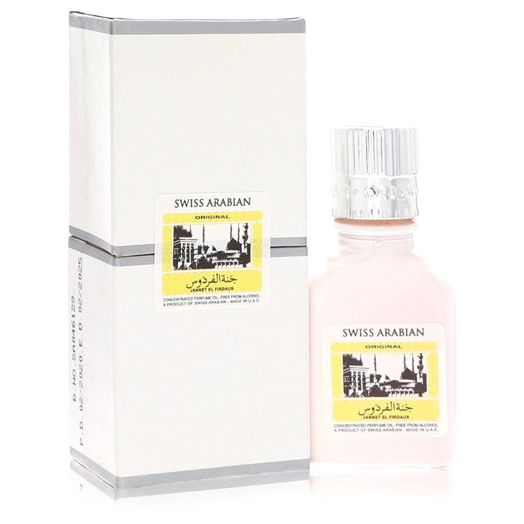 Jannet El Firdaus Concentrated Perfume Oil Free From Alcohol (Unisex White Attar) By Swiss Arabian (Men) - Rochan Shop