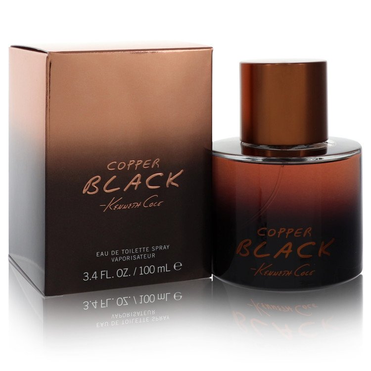 Kenneth Cole Copper Black Eau De Toilette Spray By Kenneth Cole (Men) - Rochan Shop