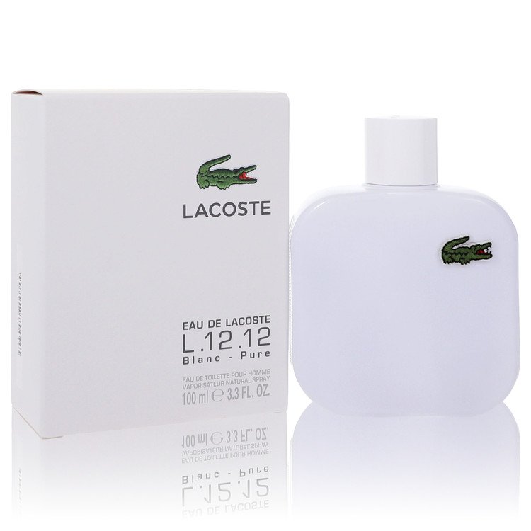 Lacoste Eau De Lacoste L.12.12 Blanc Eau De Toilette Spray By Lacoste (Men) - Rochan Shop