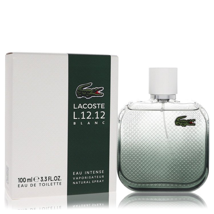 Lacoste Eau De Lacoste L.12.12 Blanc Eau Intense Eau De Toilette Spray By Lacoste (Men) - Rochan Shop