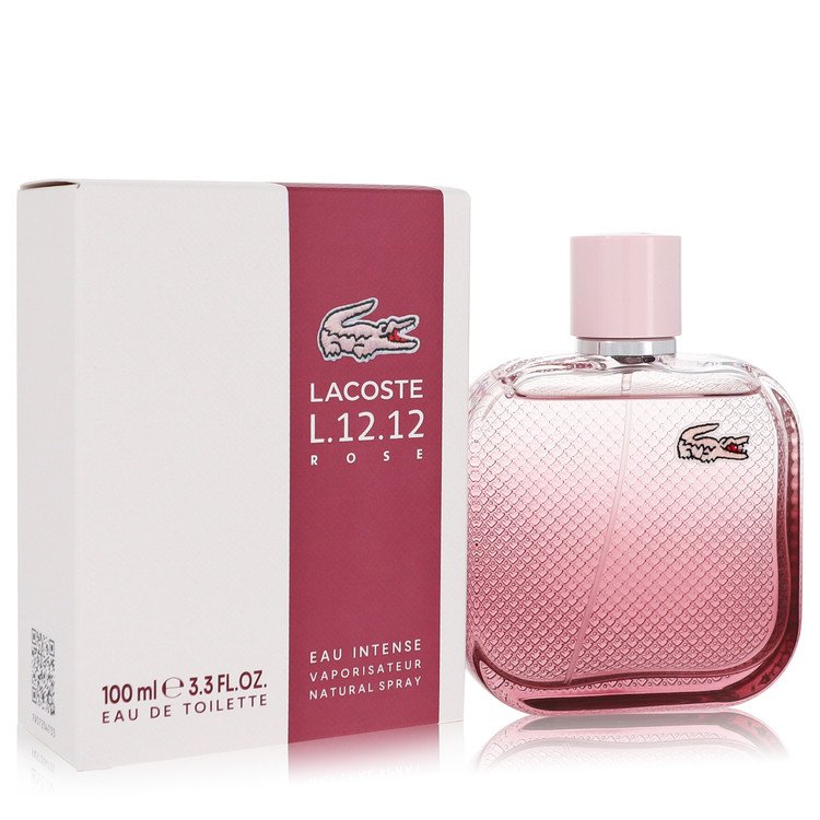 Lacoste Eau De Lacoste L.12.12 Rose Eau Intense Eau De Toilette Spray By Lacoste (Women) - Rochan Shop