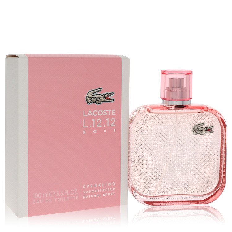 Lacoste Eau De Lacoste L.12.12 Rose Sparkling Eau De Toilette Spray By Lacoste (Women) - Rochan Shop