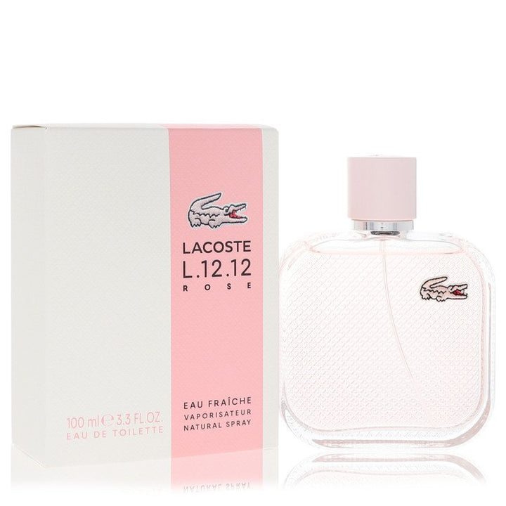 Lacoste Eau De Lacoste L.12.12 Rose Eau Fraiche Eau De Toilette Spray By Lacoste (Women) - Rochan Shop