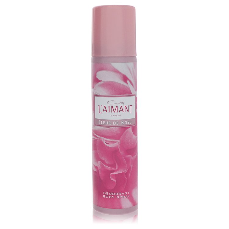 L'aimant Fleur Rose Deodorant Spray By Coty (Women) - Rochan Shop