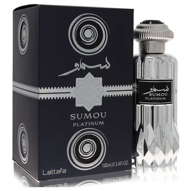 Lattafa Sumou Platinum Eau De Parfum Spray (Unisex) By Lattafa (Men) - Rochan Shop