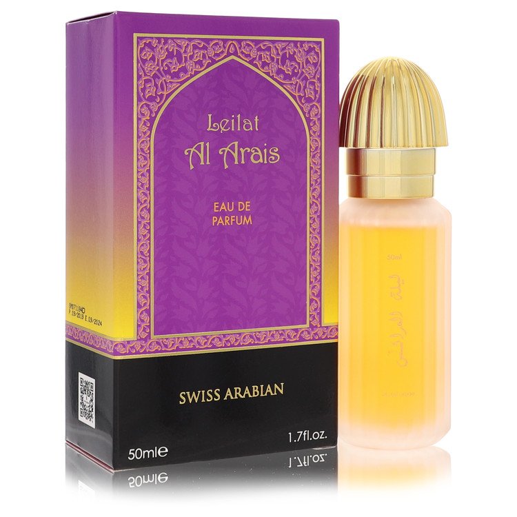 Leilat Al Arais Eau De Parfum Spray By Swiss Arabian (Men) - Rochan Shop