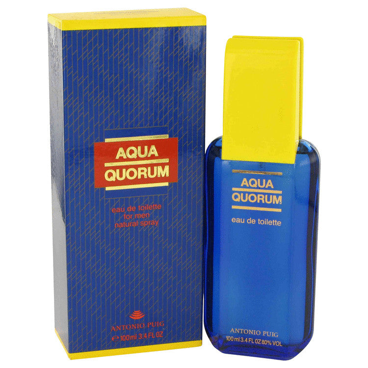 Aqua Quorum Eau De Toilette Spray By Antonio Puig (Men) - Rochan Shop