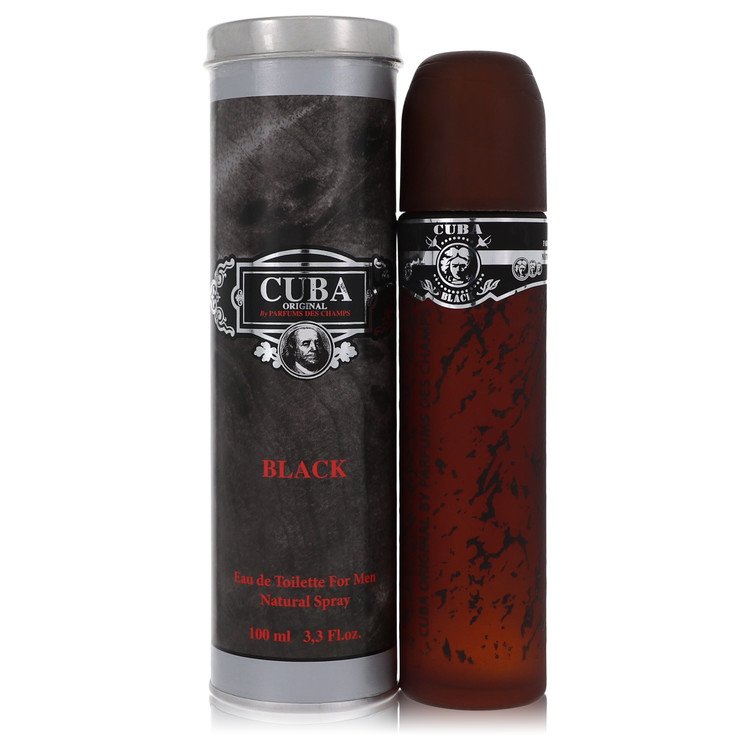 Cuba Black Eau De Toilette Spray By Fragluxe (Men) - Rochan Shop