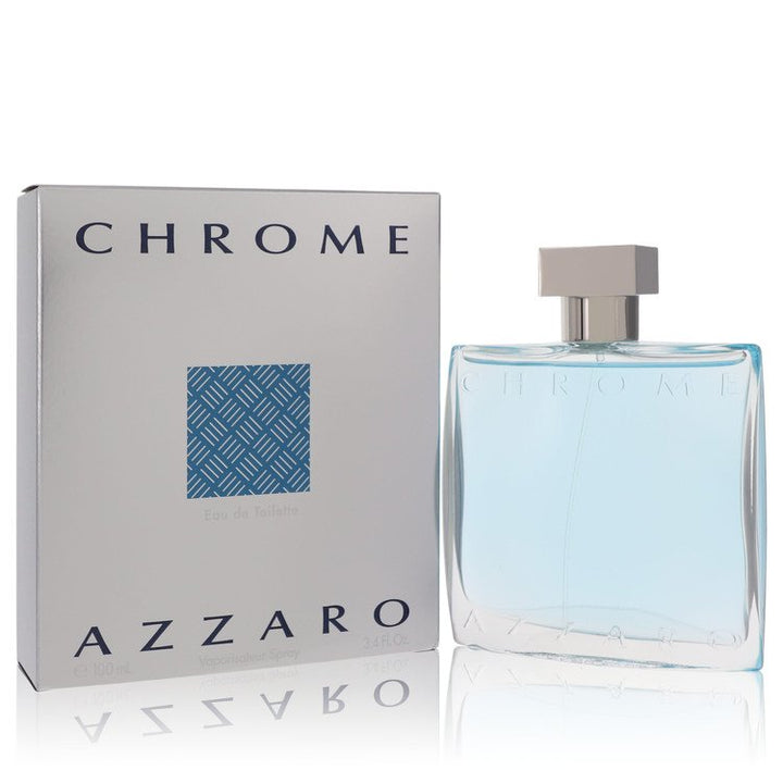 Chrome Eau De Toilette Spray By Azzaro (Men) - Rochan Shop