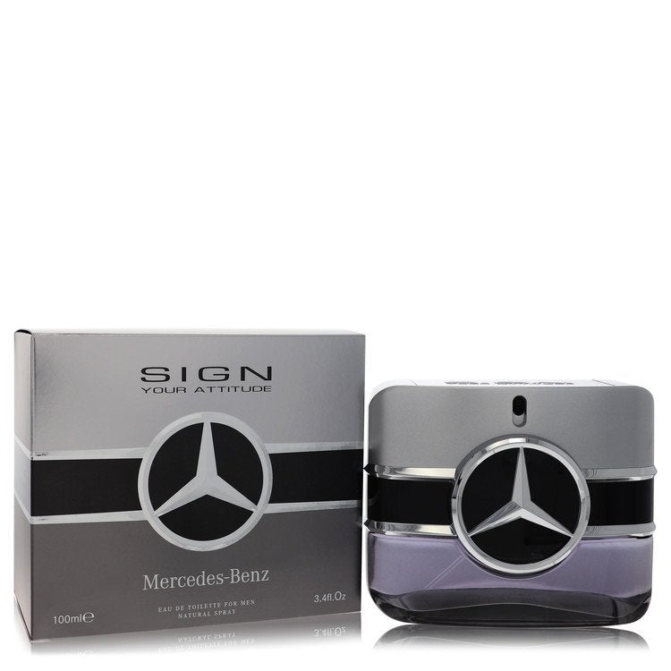 Mercedes Benz Sign Your Attitude Eau De Toilette Spray By Mercedes Benz (Men) - Rochan Shop