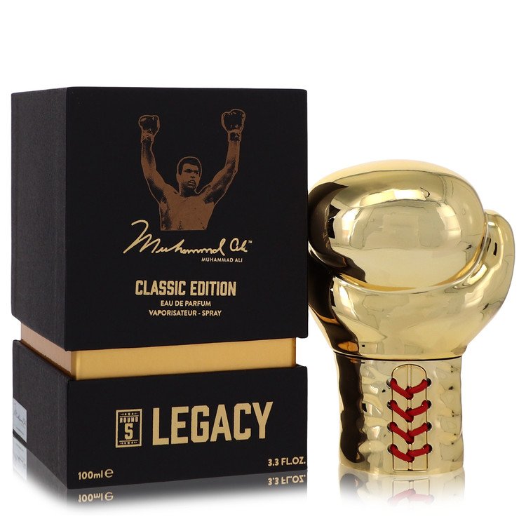 Muhammad Ali Legacy Round 5 Eau De Parfum Spray (Classic Edition) By Muhammad Ali (Men) - Rochan Shop