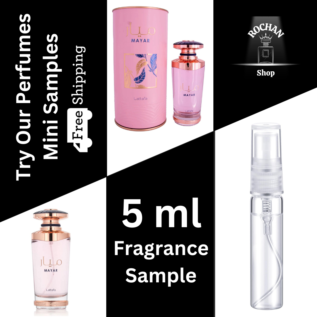 Mayar By Lattafa Eau De Parfum Spray 5 ml Sample (Women)