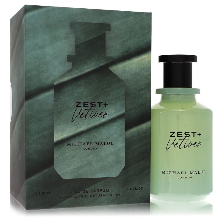 Michael Malul Zest + Vetiver By Michael Malul Eau De Parfum Spray 3.4 Oz (Men)