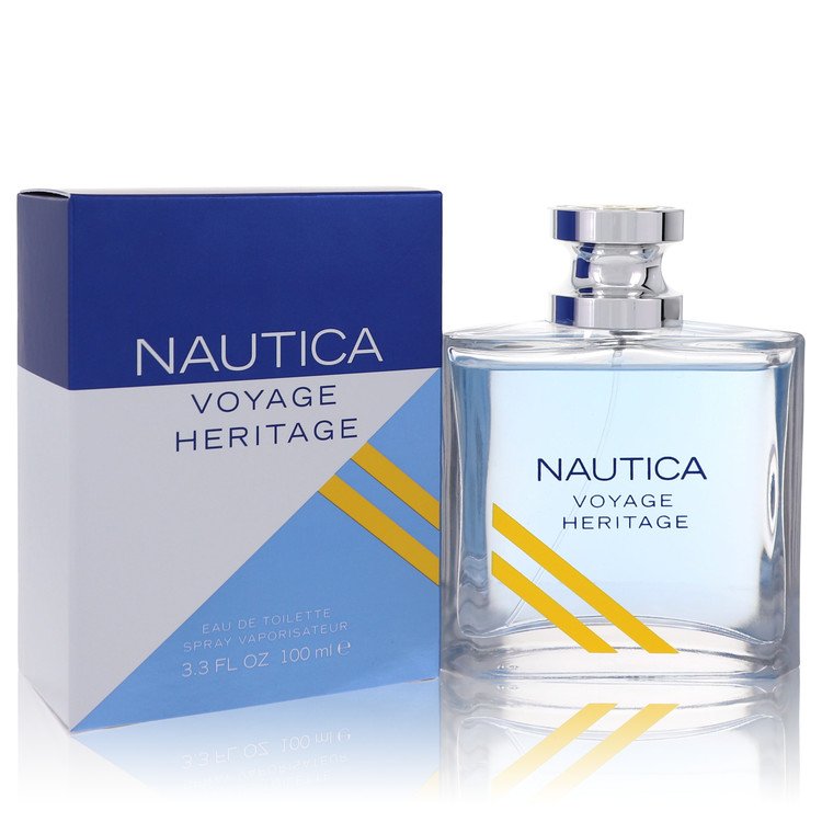 Nautica Voyage Heritage Eau De Toilette Spray By Nautica (Men) - Rochan Shop