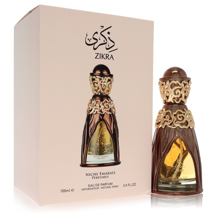 Niche Emarati Zikra Eau De Parfum Spray (Unisex) By Lattafa (Women) - Rochan Shop